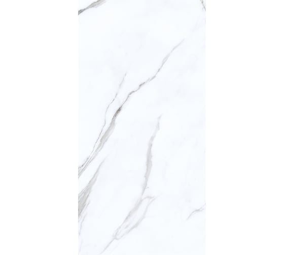 Плитка Azori Ceramica CARRARA BIANCO 31,5x63 см, 8 шт. в упаковке 00-00108692