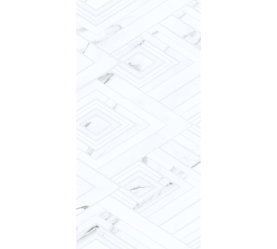 Плитка Azori Ceramica CARRARA GEOMETRIA 31,5x63 см, 8 шт. в упаковке 00-00108696
