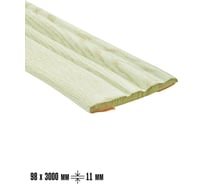 Плинтус-молдинг самоклеящийся LAKO 98-3000 мм, толщина 11 мм, бело-бежевый, шт LKD-PL-YT267-WHITE