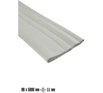 Плинтус-молдинг самоклеящийся LAKO 98-5000 мм, толщина 11 мм, серый, шт LKD-PL-YT267-GREY