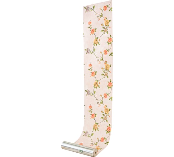 Самоклеящиеся термоизоляционные обои LAKO DECOR 50x600 см, толщина 2,5 мм, Барокко беж 3 LKD-03-004b-OB