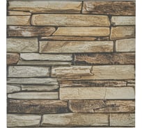 Комплект 20 шт 3D панель для стен LAKO DECOR Барокко цвет Кам кладка 33, 70x70см, толщина 6мм LKD-5-XY-G02-KO-MEGA20