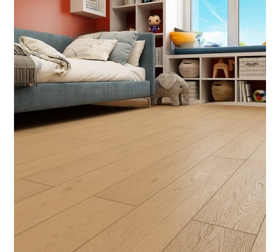 Паркет Alpine Floor STUDIO Дуб Айвори 400-1200x145, 1,74 м2 EW200-03