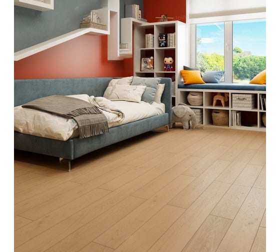 Паркет Alpine Floor STUDIO Дуб Айвори 400-1200x145, 1,74 м2 EW200-03