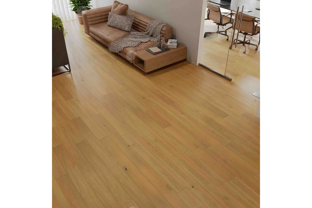 Паркет Alpine Floor STUDIO Дуб Натур 400-1200x145, 1,74 м2 EW200-01 -  выгодная цена, отзывы, характеристики, фото - купить в Москве и РФ