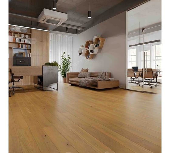 Паркет Alpine Floor STUDIO Дуб Натур 400-1200x145, 1,74 м2 EW200-01