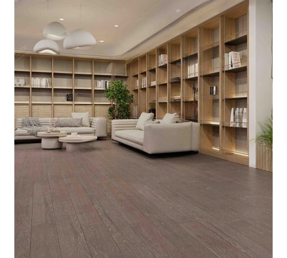 Паркет Alpine Floor VILLA Дуб Грей Стори 400-1200x165, 1,584 м2 EW201-15