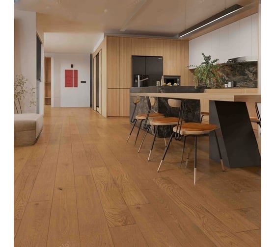 Паркет Alpine Floor VILLA Дуб Имбирный 400-1200x165, 1,584 м2 EW201-14