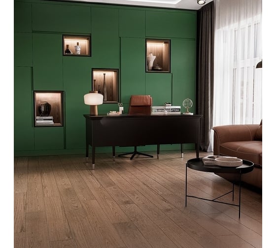 Паркет Alpine Floor VILLA Дуб Мокко 400-1200x165, 1,584 м2 EW201-01