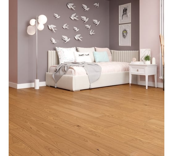 Паркет Alpine Floor VILLA Дуб Миндальный 400-1200x165, 1,584 м2 EW201-02