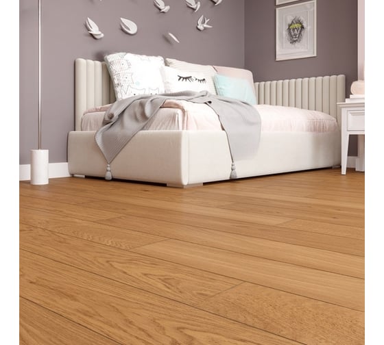 Паркет Alpine Floor VILLA Дуб Миндальный 400-1200x165, 1,584 м2 EW201-02