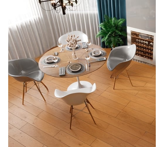 Паркет Alpine Floor VILLA Дуб Кальвадос 400-1200x165, 1,584 м2 EW201-03