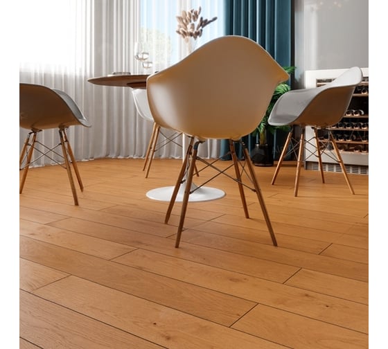 Паркет Alpine Floor VILLA Дуб Кальвадос 400-1200x165, 1,584 м2 EW201-03