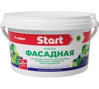 Фасадная акриловая краска Сайвер Start 3кг 4670003102078