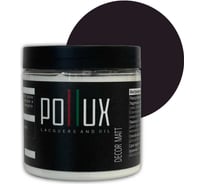 Краска для мебели без запаха матовая быстросохнущая для кухни / дерева / декора акриловая Pollux Decor Matt, объем 500мл, цвет стально-синий (RAL 5011) PDM-5011-05L