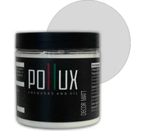 Краска для мебели без запаха матовая быстросохнущая для кухни / дерева / декора акриловая PolluxDecor Matt, объем 500мл, цвет папирусно белый (RAL 9018) PDM-9018-05L