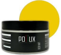 Краска для мебели без запаха матовая быстросохнущая для кухни / дерева / декора акриловая Pollux Decor Matt, объем 250мл, цвет транспортно-желтый (RAL 1023) PDM-1023-025L