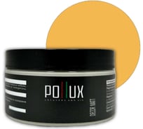 Краска для мебели без запаха матовая быстросохнущая для кухни / дерева / декора акриловая Pollux Decor Matt, объем 250мл, цвет шафраново-желтый (RAL 1017) PDM-1017-025L