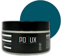 Краска для мебели без запаха матовая быстросохнущая для кухни / дерева / декора акриловая Pollux Decor Matt, объем 250мл, цвет лазурно-синий (RAL 5009) PDM-5009-025L