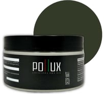 Краска для мебели без запаха матовая быстросохнущая для кухни / дерева / декора акриловая Pollux Decor Matt, объем 250мл, цвет бутылочно-зелёный (RAL 6007) PDM-6007-025L