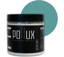 Краска для мебели быстросохнущая, без запаха Pollux цвет синий, Ral 5024, 0,5л PDM-5024-05L