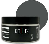 Краска для мебели без запаха матовая быстросохнущая для кухни / дерева / декора акриловая Pollux Decor Matt, объем 250мл, цвет транспортный серый Б (RAL 7043) PDM-7043-025L