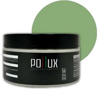 Краска для мебели без запаха матовая быстросохнущая для кухни / дерева / декора акриловая Pollux Decor Matt, объем 250мл, цвет бледно-зеленый (RAL 6021) PDM-6021-025L