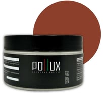 Краска для мебели без запаха матовая быстросохнущая для кухни / дерева / декора акриловая Pollux Decor Matt, объем 250мл, цвет медно-коричневый (RAL 8004) PDM-8004-025L