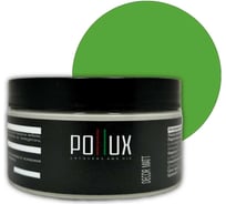 Краска для мебели без запаха матовая быстросохнущая для кухни / дерева / декора акриловая Pollux Decor Matt, объем 250мл, цвет желто-зелёный (RAL 6018) PDM-6018-025L