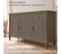 Краска для мебели быстросохнущая, без запаха Pollux цвет серый, Ral 7003, 0,5л PDM-7003-05L 3