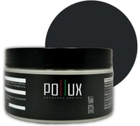 Краска для мебели без запаха матовая быстросохнущая для кухни / дерева / декора акриловая Pollux Decor Matt, объем 250мл, цвет чёрно-серый (RAL 7021) PDM-7021-025L