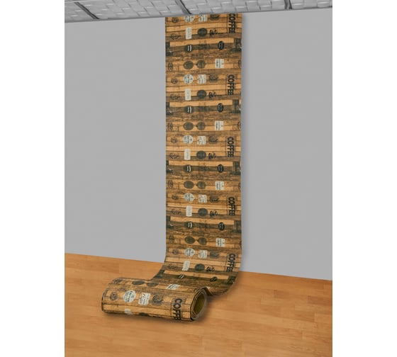 Рулон 3D панель для стен LAKO DECOR, коллекция Дерево, Деревянная кладка 10, 70x600, 6 мм LKD-16-05-AD61-3-RU