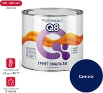 Грунт-эмаль по ржавчине ПРЕСТИЖ FORMULA Q8 синий, 1.9 кг 52040
