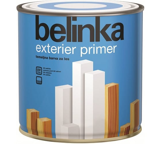Грунт для древесины Belinka EXTERIER PRIMER 0,75 л. 31180 1