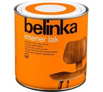 Интерьерный водный лак для древесины Belinka INTERIER LAK 0,75 л. 45782