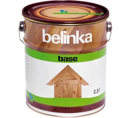 Грунтовочная основа-антисептик для защиты древесины Belinka BASE 2,5л 54201