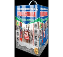 Жидкая плитка Красковия Pollastimax небесно-синий 7 кг А+Б наливной состав 6576