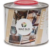 Масло для рабочих поверхностей и мебели MAZ-SLO цвет Орех 0.35л 8075802