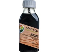 Масло для рабочих поверхностей и мебели MAZ-SLO цвет Эбен 100 мл 8077141
