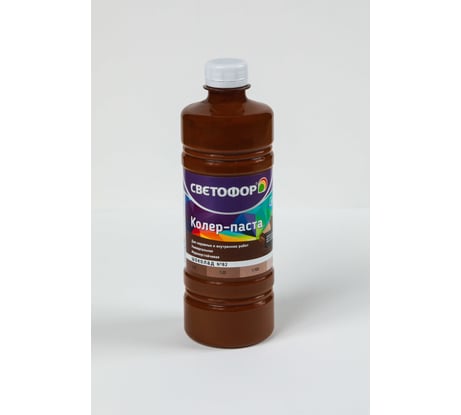 Колер-паста Светофор №82 шоколад 0.45л ЗОР00007007