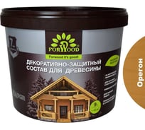 Декоративно-защитный состав для древесины Forwood ВДПФ-1601 орегон, 9 л 4630058024459
