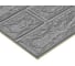 Мега комплект 3d панелей для стен LAKO decor 20 шт, классический кирпич серебро, 50x55см, толщина 4 мм LKD-01-03-14-MEGA20 3