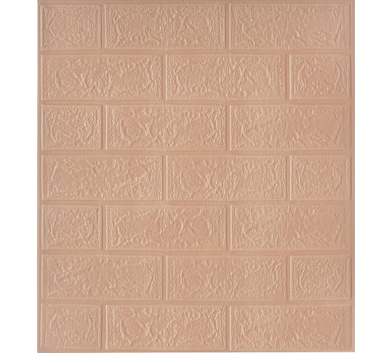 Мега комплект 3d панелей для стен LAKO decor 20 шт, классический кирпич кофе, 50x55см, толщина 4 мм LKD-01-03-13-MEGA20
