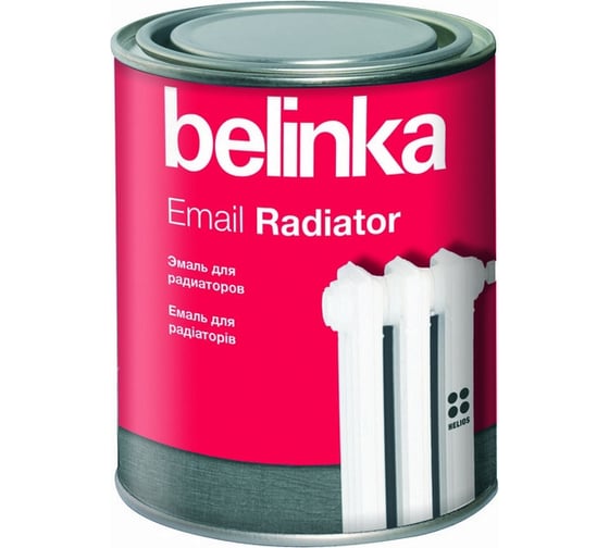 Радиаторная эмаль Belinka Email Radiator глянцевая 0.75л 45070 1