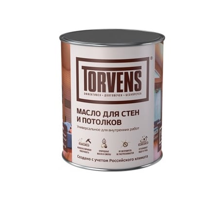 Масло для стен и потолков Torvens Кварц, 5 л 00-00026782