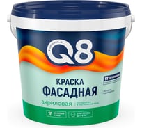 Водно-дисперсионная краска ПРЕСТИЖ Фасадная "FORMULA Q8" 1.4 кг 261404