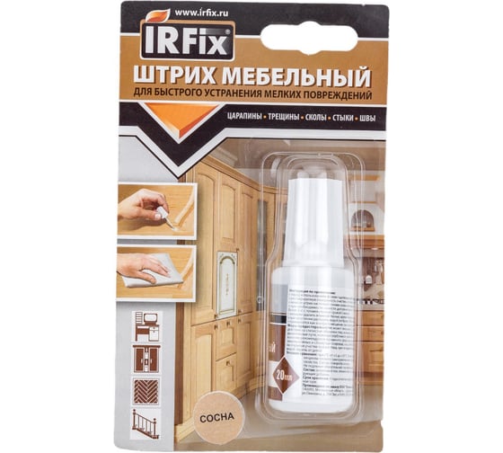Мебельный штрих IRFIX 20 мл, сосна 20270