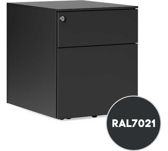 Грунт-эмаль 3 в 1 KOVALI матовая Черно-серая RAL 7021 (2,4кг) kov3.2.5.C.7021.2.4mat