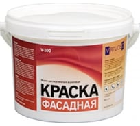 Краска VIRTUOSO V-100 А фасадная 7кг морозостойкая 586353