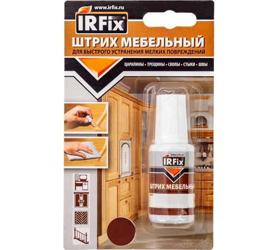 Мебельный штрих IRFIX 20 мл, дуб 20273
